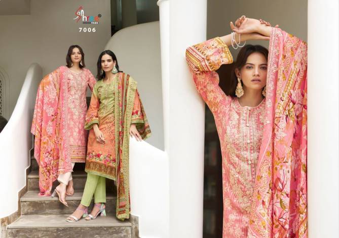 Bin Saheed Lawn Collection 7 Pure Lawn Pakistani Dress Material